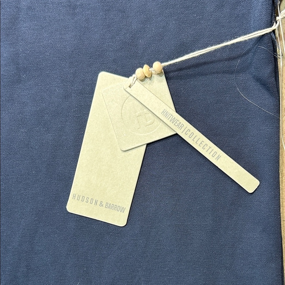 Classic Navy Crew Neck Tee - Picture 2 of 5